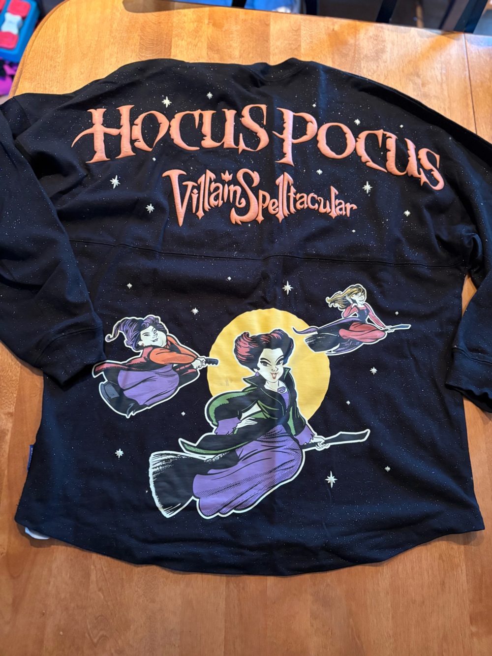 Disney hocus pocus spirit jersey size medium